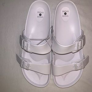 Women’s open toe white scandals